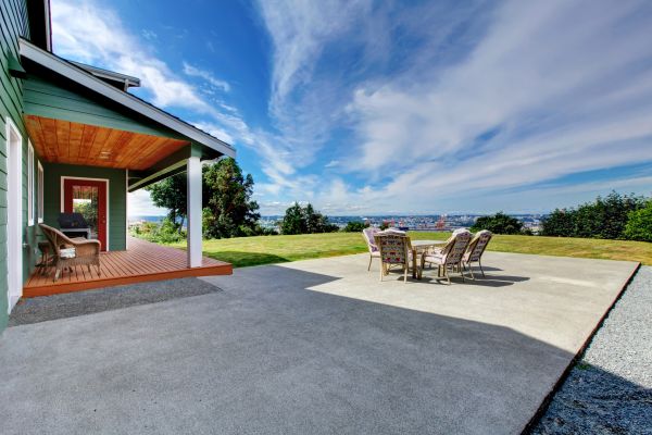Concrete Patio Installation in Redding