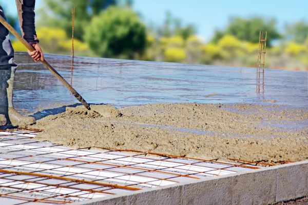 Cement Slab Laying in Redding
