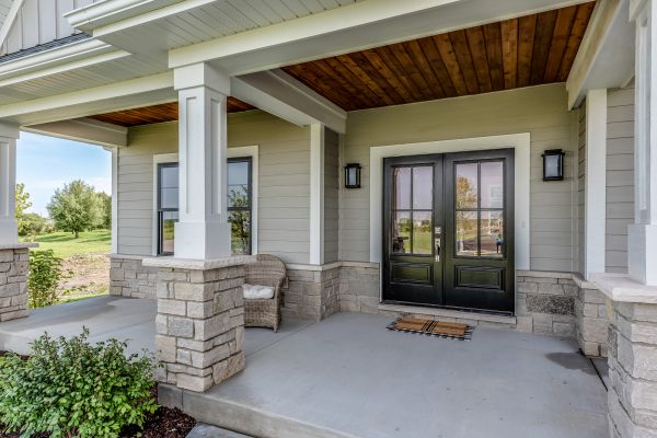 Concrete Porch Construction in Redding