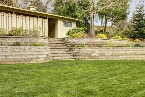 Retaining Wall Construction in Redding