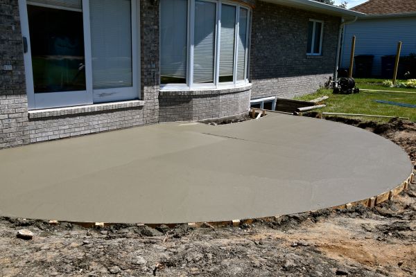 Deck Concrete Construction in Redding