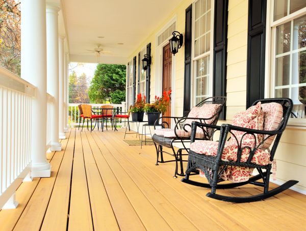 Front Porch Renovation in Redding