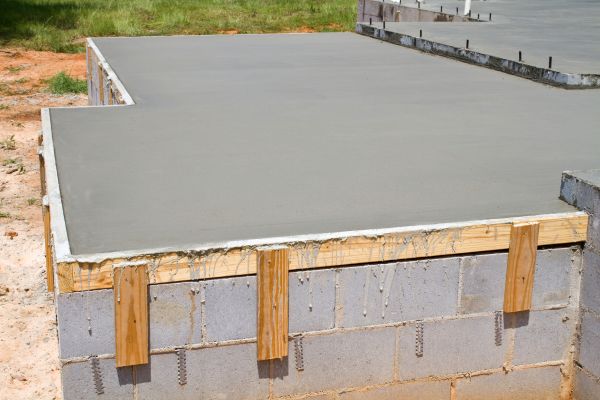 Concrete Slab Installation in Redding