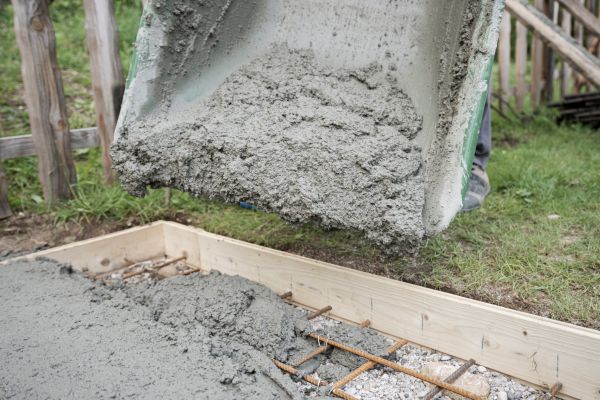 Yard Concrete Pouring in Redding