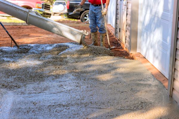 Driveway Slab Laying in Redding