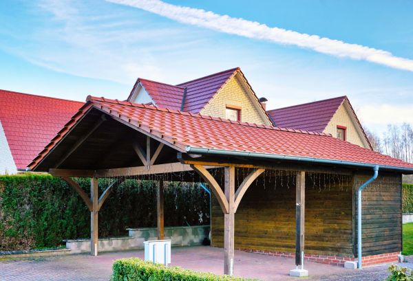 Carport Base Construction in Redding