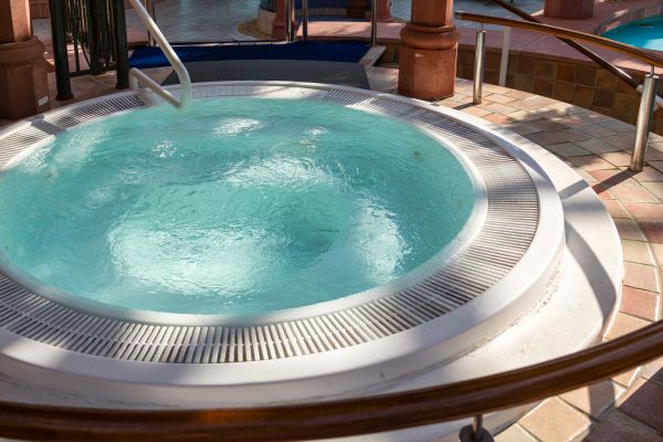 Hot Tub Patio Construction in Redding