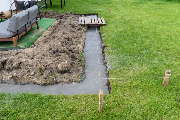 Cost of Cement Footer Installation in Redding