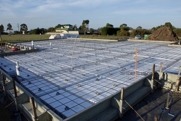 Barn Pad Construction in Redding