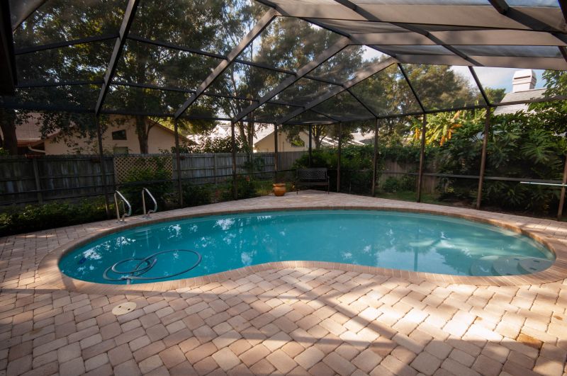 Poolside Concrete Paving